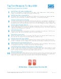 Top Ten Reasons To Use SOS Online Backup