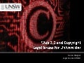 Web 2.0 and Copyright legal issues for Universities