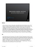 Reputation Digital Vaccine: Reinventing Internet Blacklists