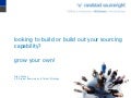 SourceCon Atlanta 2013 Presentation: How to Hire and Build Your Own Sourcing Team