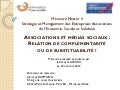 Soutenance mÃ©moire Master II : Associations et mÃ©dias sociaux : Relation de complÃ©mentaritÃ© ou de substituabilitÃ© ?
