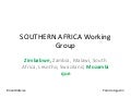 Southern africa working group #BeatingFamine