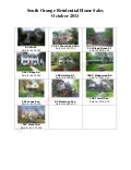 South Orange NJ Real Estate Sales: October 2011