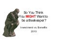 So You Think You Wanna Be A Beekeeper