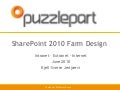 SharePoint 2010 farm architecture design infrastructure