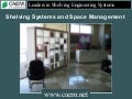 Shelving Systems and Space Management 