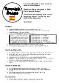 Spanish badge