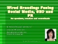 Speaking Of Social Media Marketing and PR