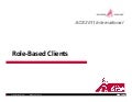 Special Purpose Role-Based Clients for PLM using Aras