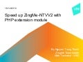 Speed up zing me – ntvv2 code with PHP extension module