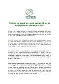 Sphere alimentaria 2012