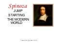 Spinoza Jump Starting the Modern World