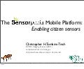 Sensorpedia iPhone Application