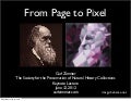 From Page to Pixel (or What Chuck Norris and Tapeworms Taught Me About the Future of Journalism and Science