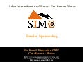Sponsoring simc