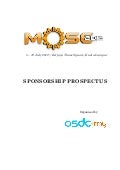 Sponsorship Prospectus Malaysia Open Source Conference 2012  (MOSC2012)