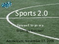 Sport 2.0 Sponsorcongres 2009 17nov09