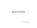Sports Injuries