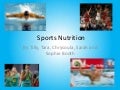 Sports Nutrition Tilly Hunt