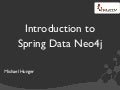 Spring Data Neo4j Intro SpringOne 2011