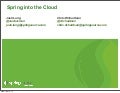 Spring in-the-cloud