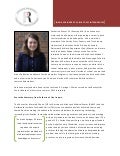 Named Internship Profile Summary - Catherine Meyer (Springer)