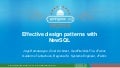 Spring One 2012 Presentation – Effective design patterns with NewSQL
