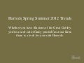 Spring / Summer Menswear Trends from Harrods