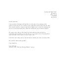 Springwood High School Letter