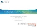 Developing Reusable Workflow Features (SPS Richmond)