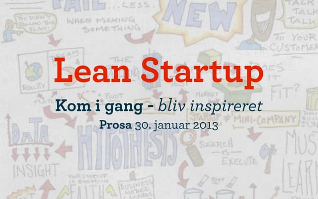 lean startup prosa socialsquare 