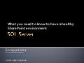 Sql Health in a SharePoint environment
