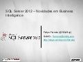 Sql Server 2012 – Novidades em BI