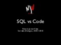 SQL vs Code