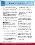 The ELCA and the Environment  