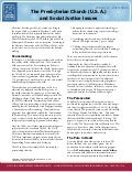 The Presbyterian Church and the Environment  