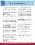 The UCC and Social Justice