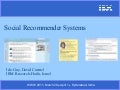 Social Recommender Systems Tutorial - WWW 2011