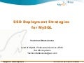 SSD Deployment Strategies for MySQL