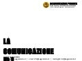 Legge 150/00. Comunicazione di servizio