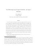 Non-Performing Loans, Prospective Bailouts, and Japan’s Slowdown
