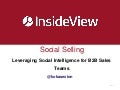 Leveraging Social Intelligence for B2B Sales Teams