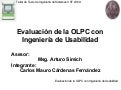 Tesis: Evaluación de la OLPC con Ingeniería de Usabilidad. Tercera Expocisión