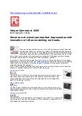 Unique Cameras of 2009.