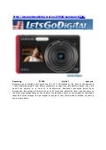 Samsung TL220 digital camera