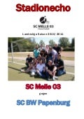 Stadionecho 1. spieltag saison 2010   2011 scm gegen bw papenburg