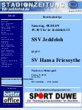 SSV Jeddeloh Stadionzeitung 47