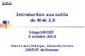 Introduction aux outils du Web 2.0 