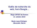 Outils de recherche du web hors Google