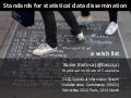 Standards for statistical data dissemination: a wish list
